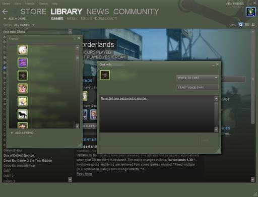 Обо всем - Steam - Skins for Steam V4